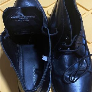 Crown Vintage Men's Black Chukka Boots